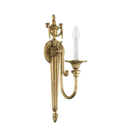 Crystorama Langley 1-Light Wall Sconce - detail