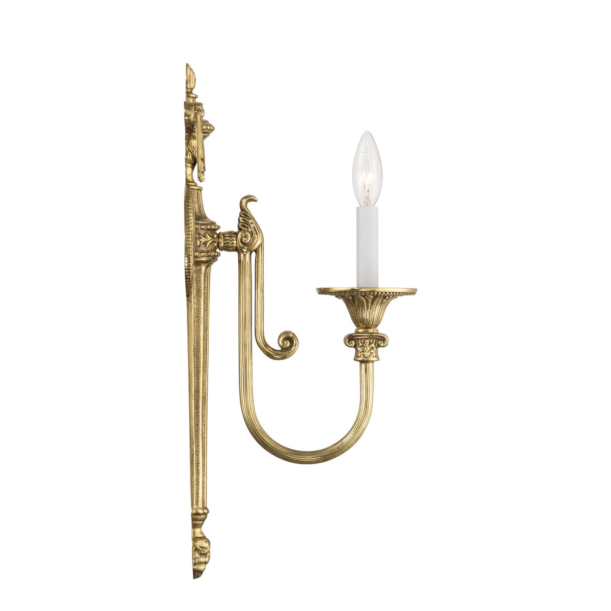 Crystorama Langley 1-Light Wall Sconce - detail