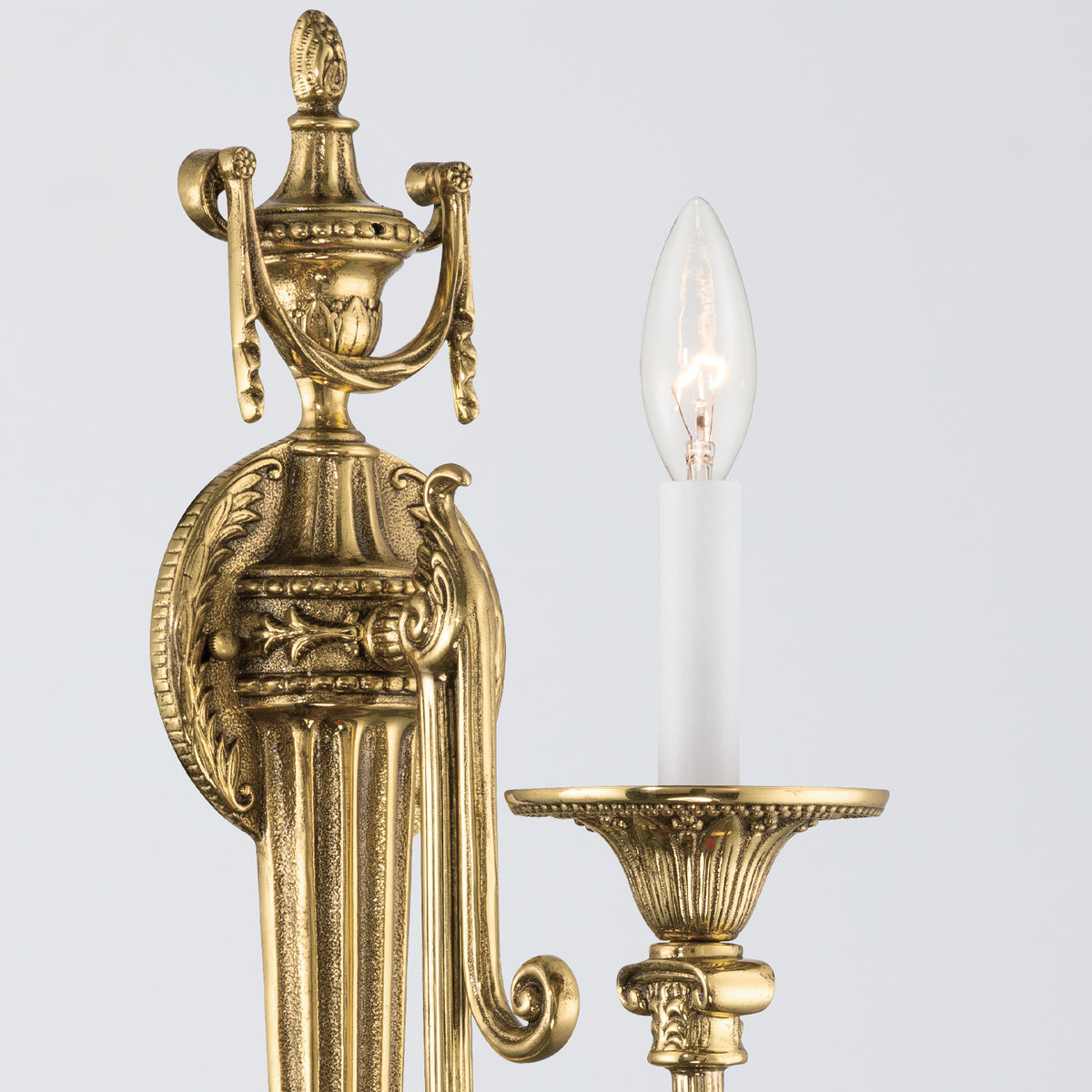 Crystorama Langley 1-Light Wall Sconce - detail