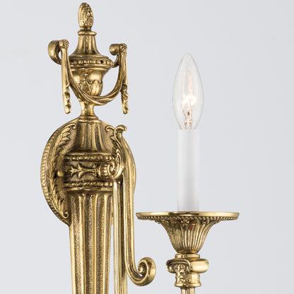 Crystorama Langley 1-Light Wall Sconce - detail