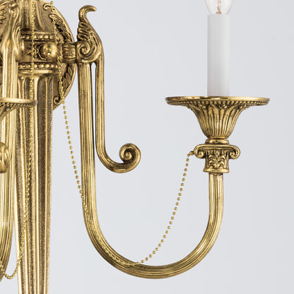 Crystorama Langley 2-Light Wall Sconce - detail