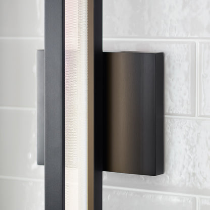 Visual Comfort Modern Banda Bath Sconce Natural Brass