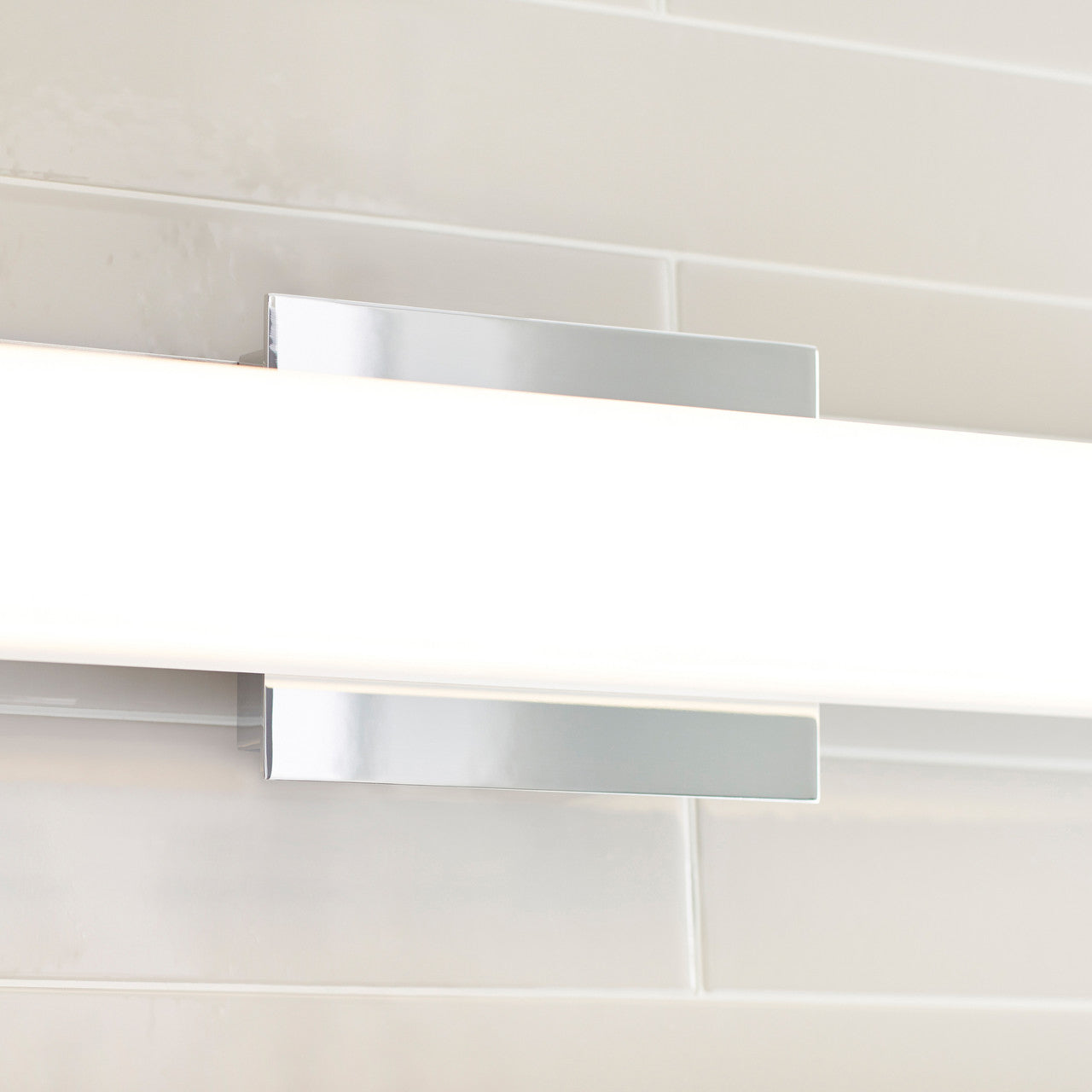 Lynn Bath Sconce, 1-Light, LED, Chrome, 25.1"L (700BCLYNN25WC-LED930 703T6ZP)