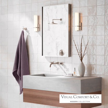 Visual Comfort Modern Milan Bath Vanity Brass