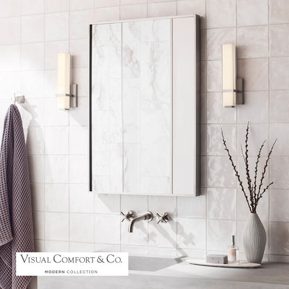 Visual Comfort Modern Milan Bath Vanity Dark Bronze