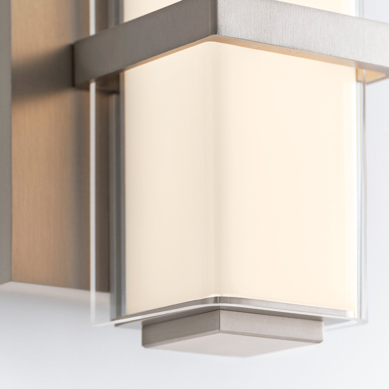 Milan Bath Vanity, 1-Light, LED, Satin Nickel, 12.25"H (700BCMLN13WS-LED930-277 703T7Y4)