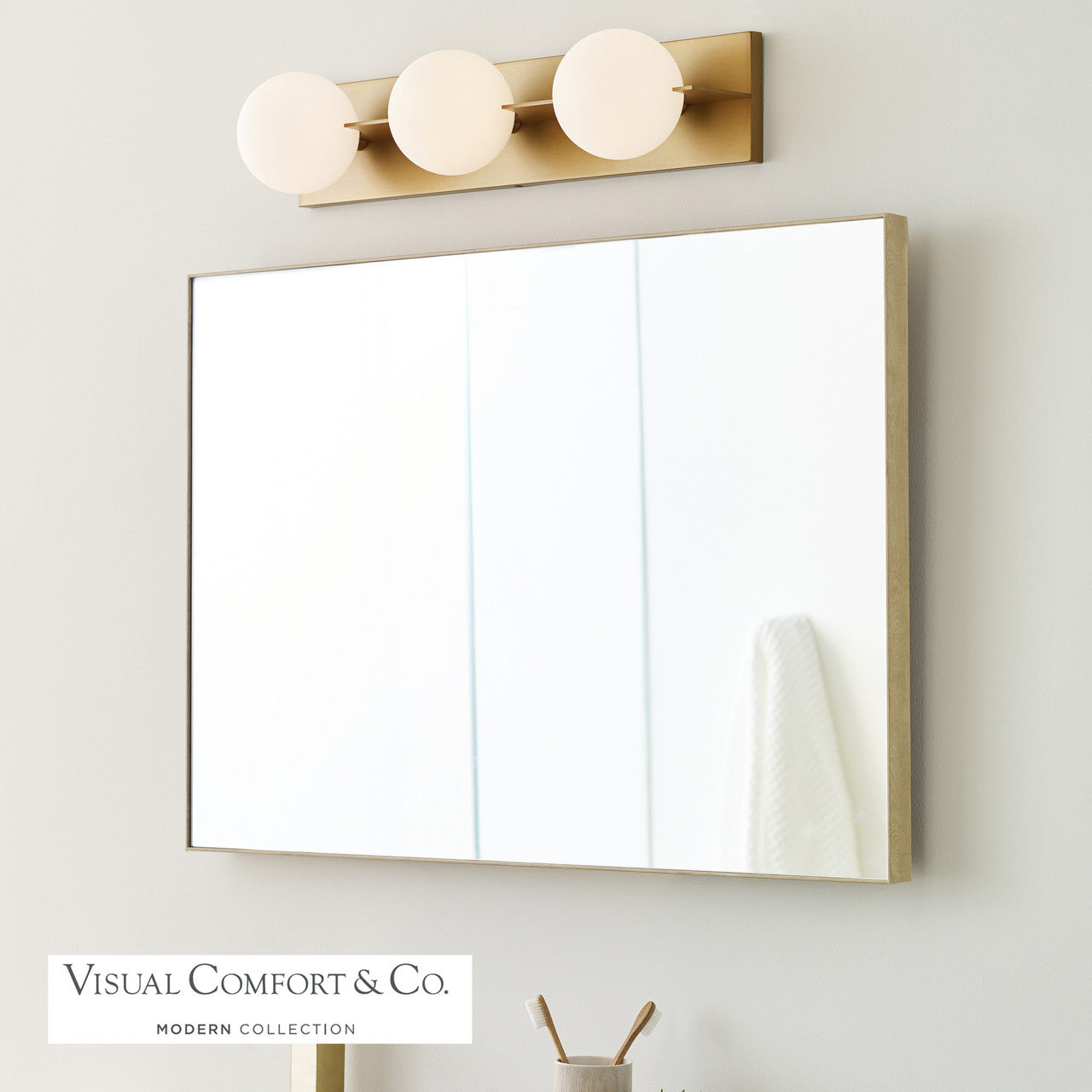 Visual Comfort Modern Orbel Bath Vanity 