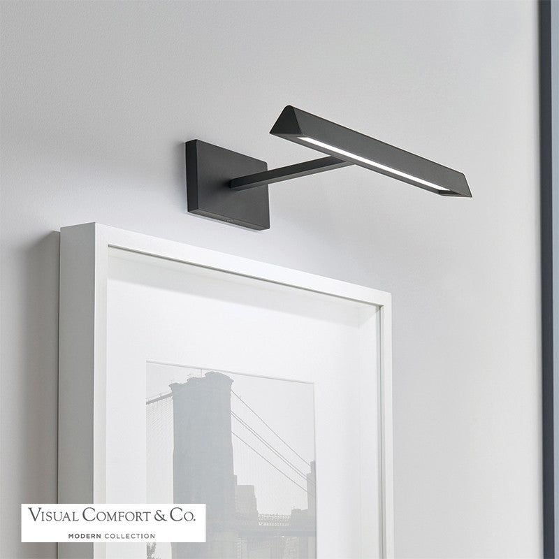 Visual Comfort Modern Dessau Picture Light Dark Bronze