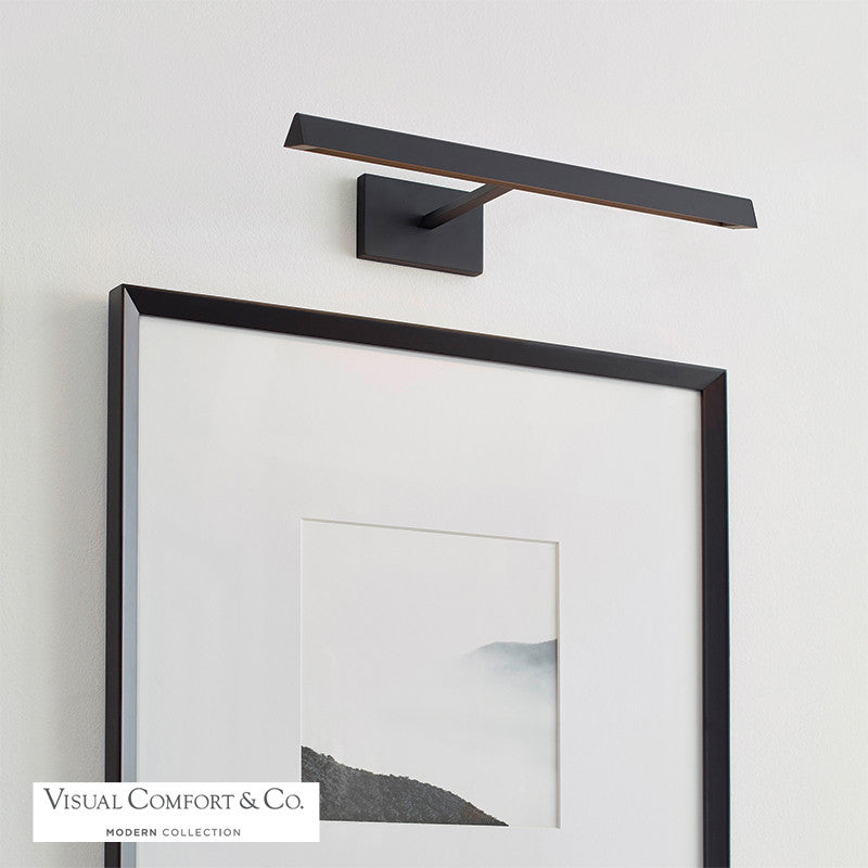 Visual Comfort Modern Dessau Picture Light Dark Bronze