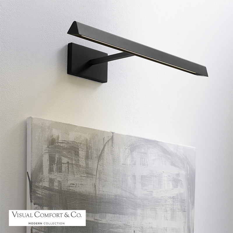 Dessau Picture Light, 1-Light, LED, Nightshade Black, 18.25"W (700DES18B-LED930-277 70PDAYJ)