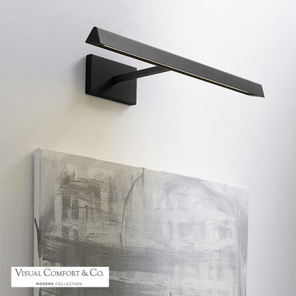Visual Comfort Modern Dessau Picture Light Brass