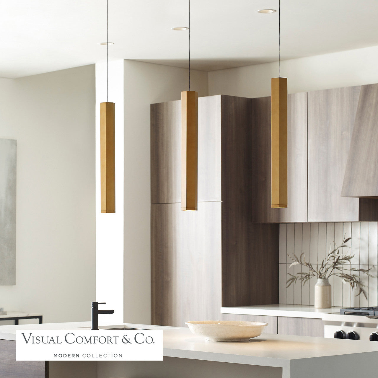 Pendants-Visual Comfort & Co. Modern Collection-700FJBLK