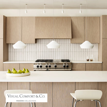 Visual Comfort Modern Brummel Pendant Bronze, Antique Bronze