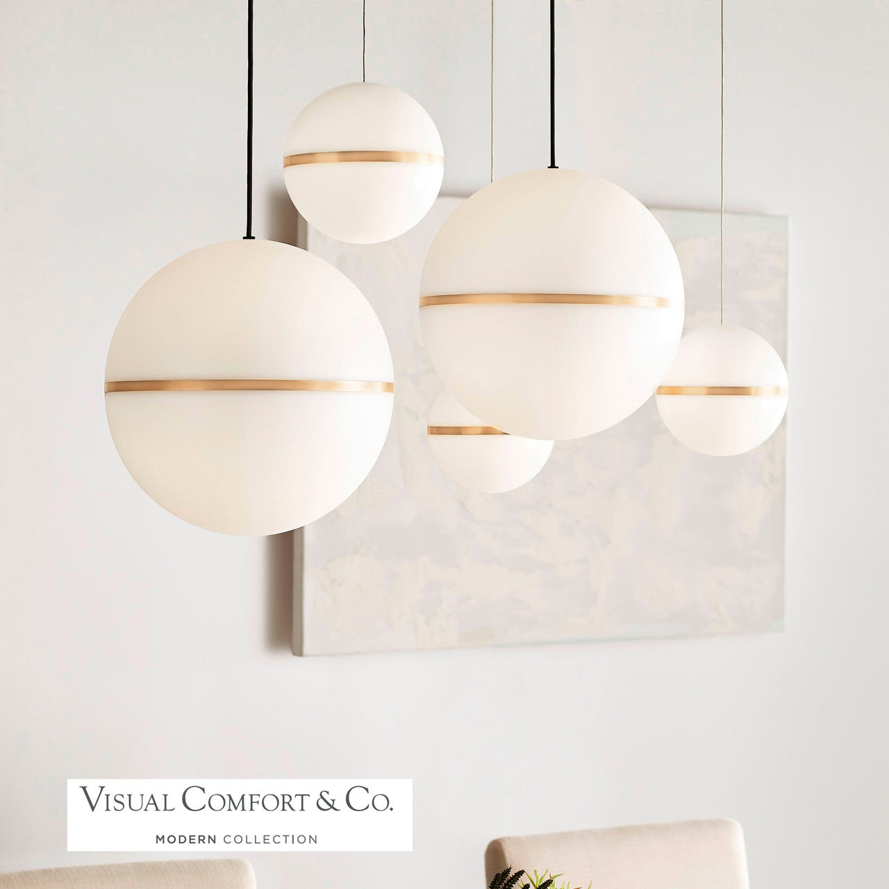 Visual Comfort Modern Mini Hanea Pendant 