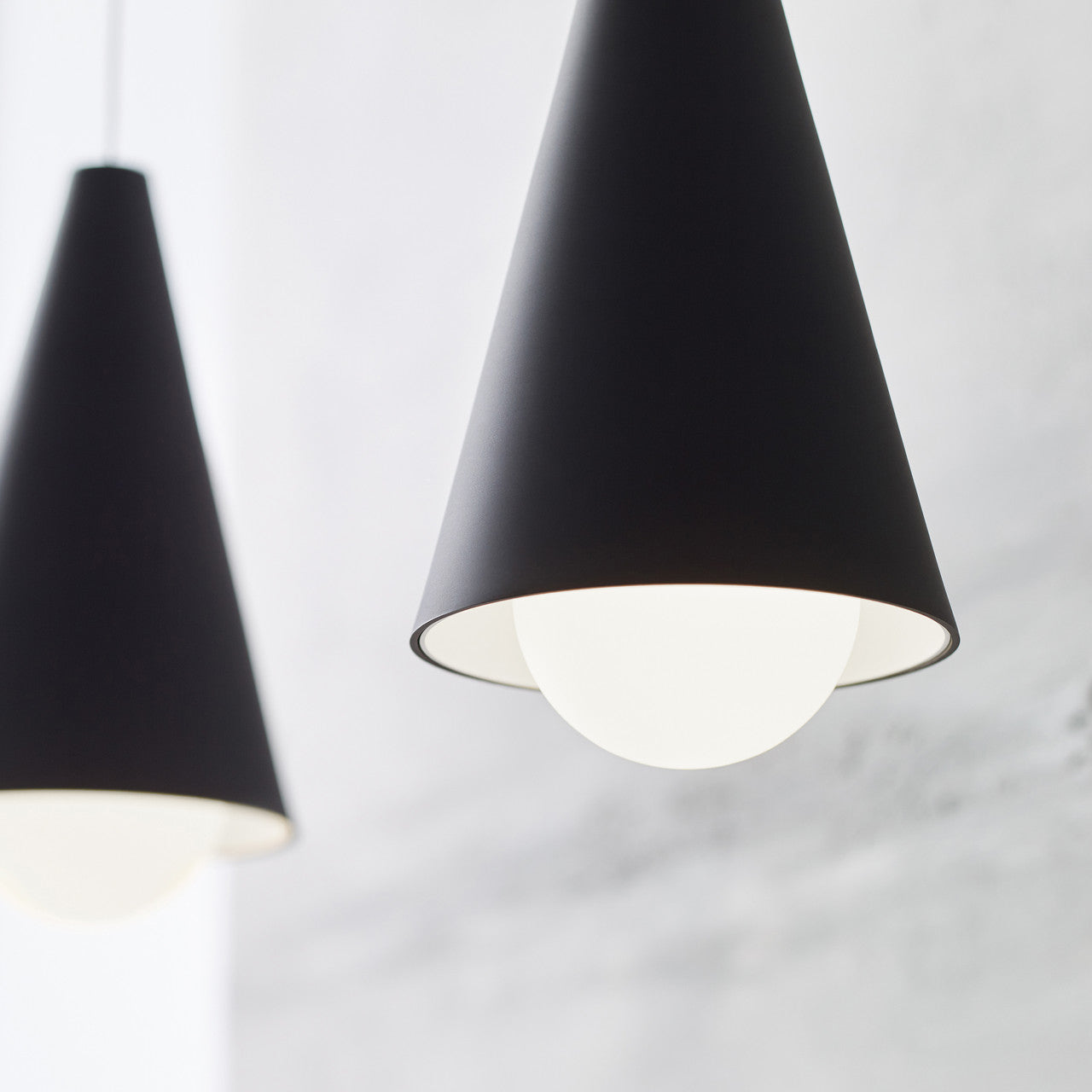 Mini Joni Pendant, 1-Light, LED, Black, 10.4"H (700FJJNIB-LED930 70PDCVA)