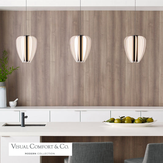 Visual Comfort Modern Mini Nyra Pendant 