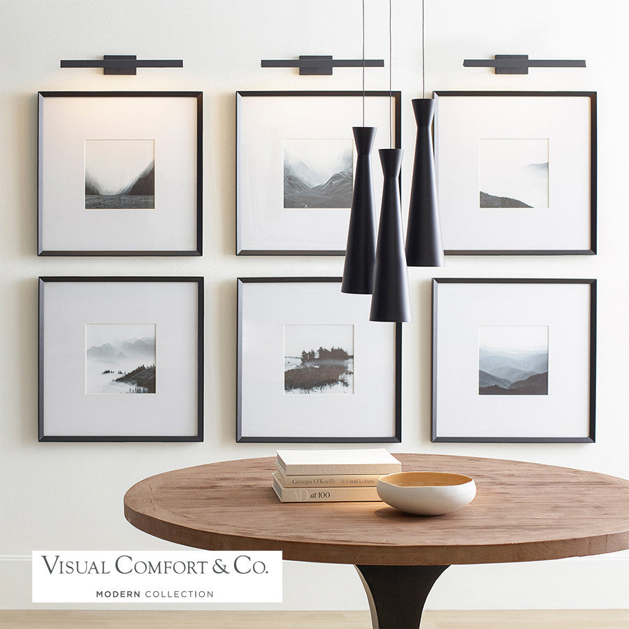 Visual Comfort Modern Windsor Pendant Nickel, Satin Nickel
