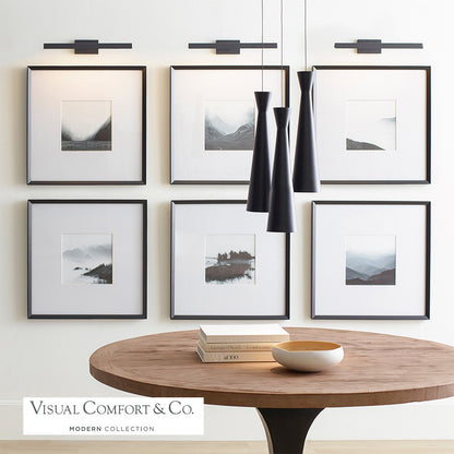 Visual Comfort Modern Windsor Pendant Nickel, Satin Nickel