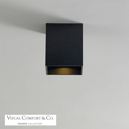 Flush Mounts-Visual Comfort & Co. Modern Collection-700FMEXO6