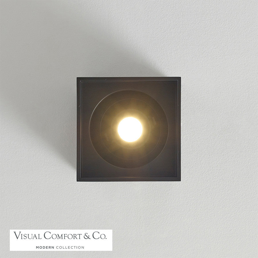 Flush Mounts-Visual Comfort & Co. Modern Collection-700FMEXO6