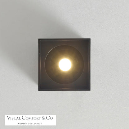 Flush Mounts-Visual Comfort & Co. Modern Collection-700FMEXO6