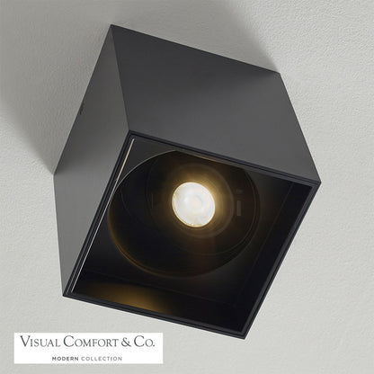 Flush Mounts-Visual Comfort & Co. Modern Collection-700FMEXO6
