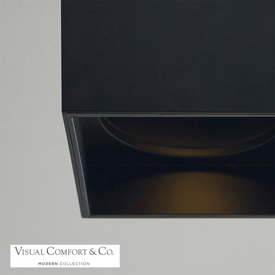 Flush Mounts-Visual Comfort & Co. Modern Collection-700FMEXO6