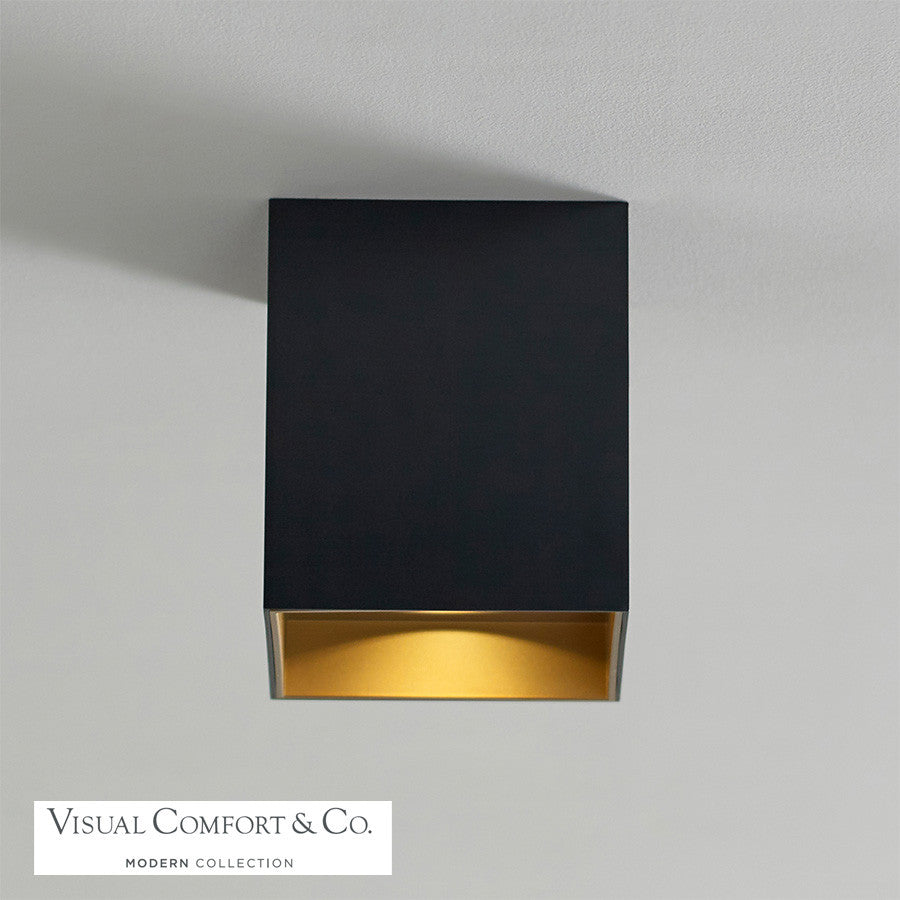 Flush Mounts-Visual Comfort & Co. Modern Collection-700FMEXO6