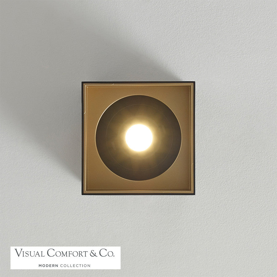 Flush Mounts-Visual Comfort & Co. Modern Collection-700FMEXO6