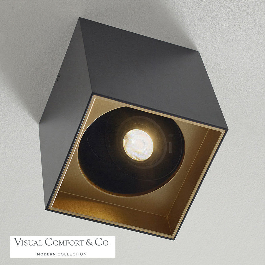 Flush Mounts-Visual Comfort & Co. Modern Collection-700FMEXO6