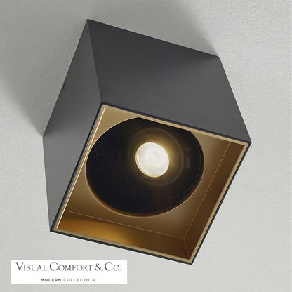 Flush Mounts-Visual Comfort & Co. Modern Collection-700FMEXO6