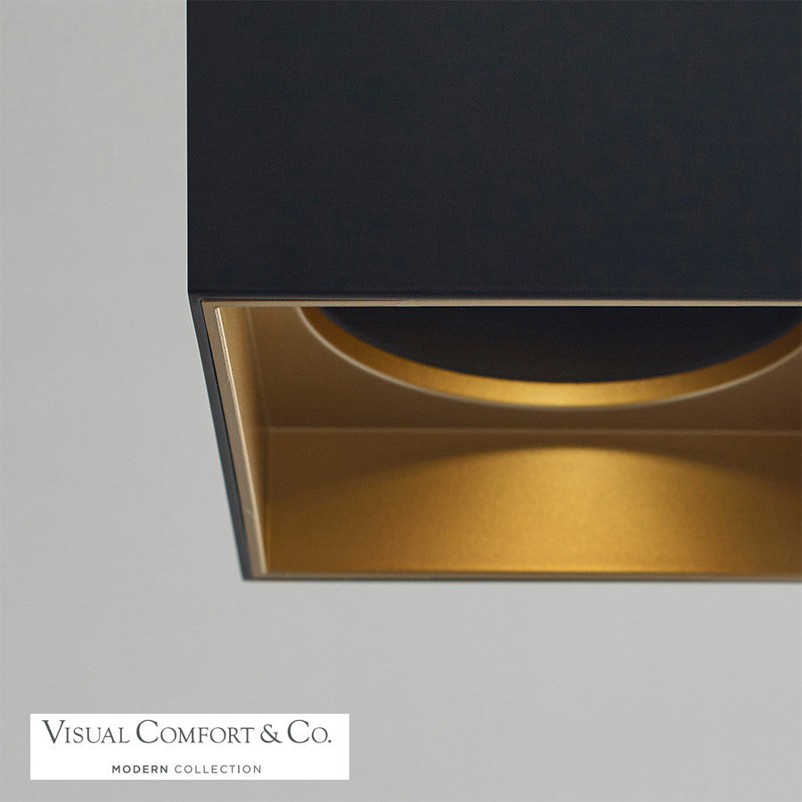 Flush Mounts-Visual Comfort & Co. Modern Collection-700FMEXO6