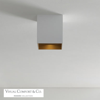 Flush Mounts-Visual Comfort & Co. Modern Collection-700FMEXO6