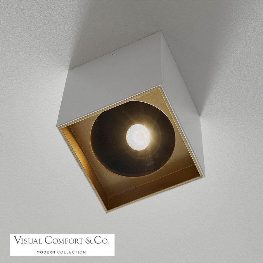 Flush Mounts-Visual Comfort & Co. Modern Collection-700FMEXO6