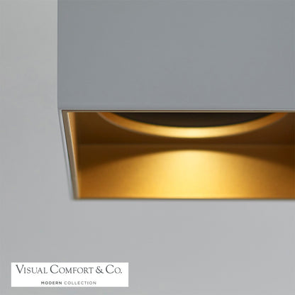 Flush Mounts-Visual Comfort & Co. Modern Collection-700FMEXO6