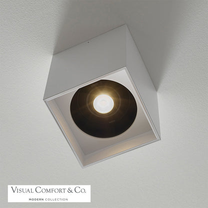 Flush Mounts-Visual Comfort & Co. Modern Collection-700FMEXO6