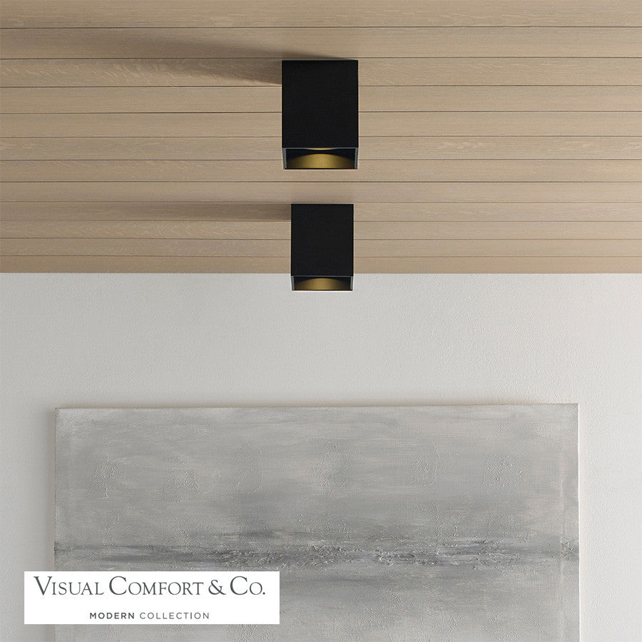 Flush Mounts-Visual Comfort & Co. Modern Collection-700FMEXO6