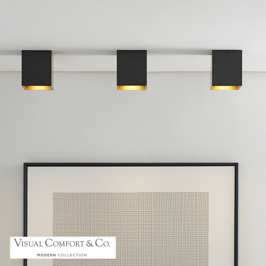 Flush Mounts-Visual Comfort & Co. Modern Collection-700FMEXO6