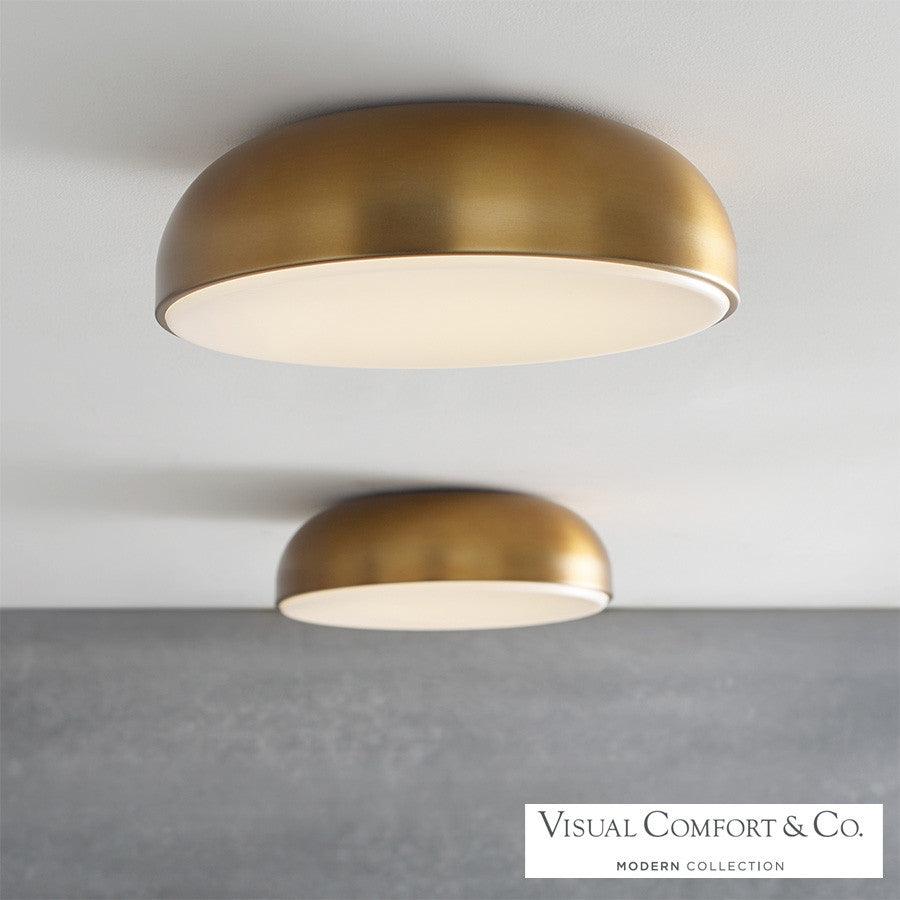 Visual Comfort Modern Kosa Flush Mount 