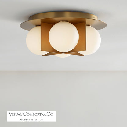 Visual Comfort Modern Orbel Flush Mount 