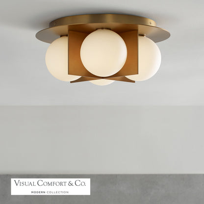 Visual Comfort Modern Orbel Flush Mount 