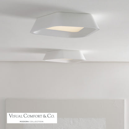 Visual Comfort Modern Rhonan Flush Mount 
