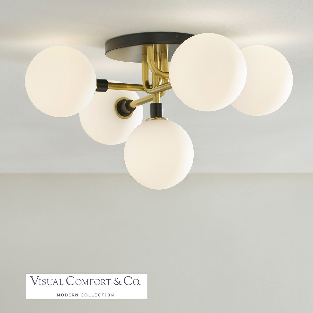 Visual Comfort Modern Viaggio Flush Mount 