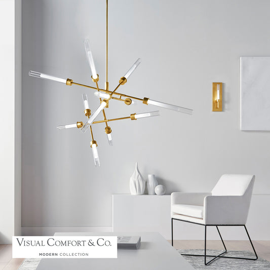 Visual Comfort Modern Linger Abstract Chandelier