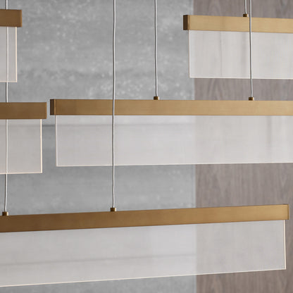 Sweep Linear Chandelier