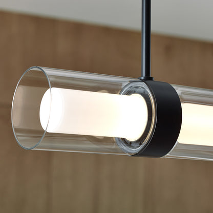 Visual Comfort Modern Wit Linear Chandelier 