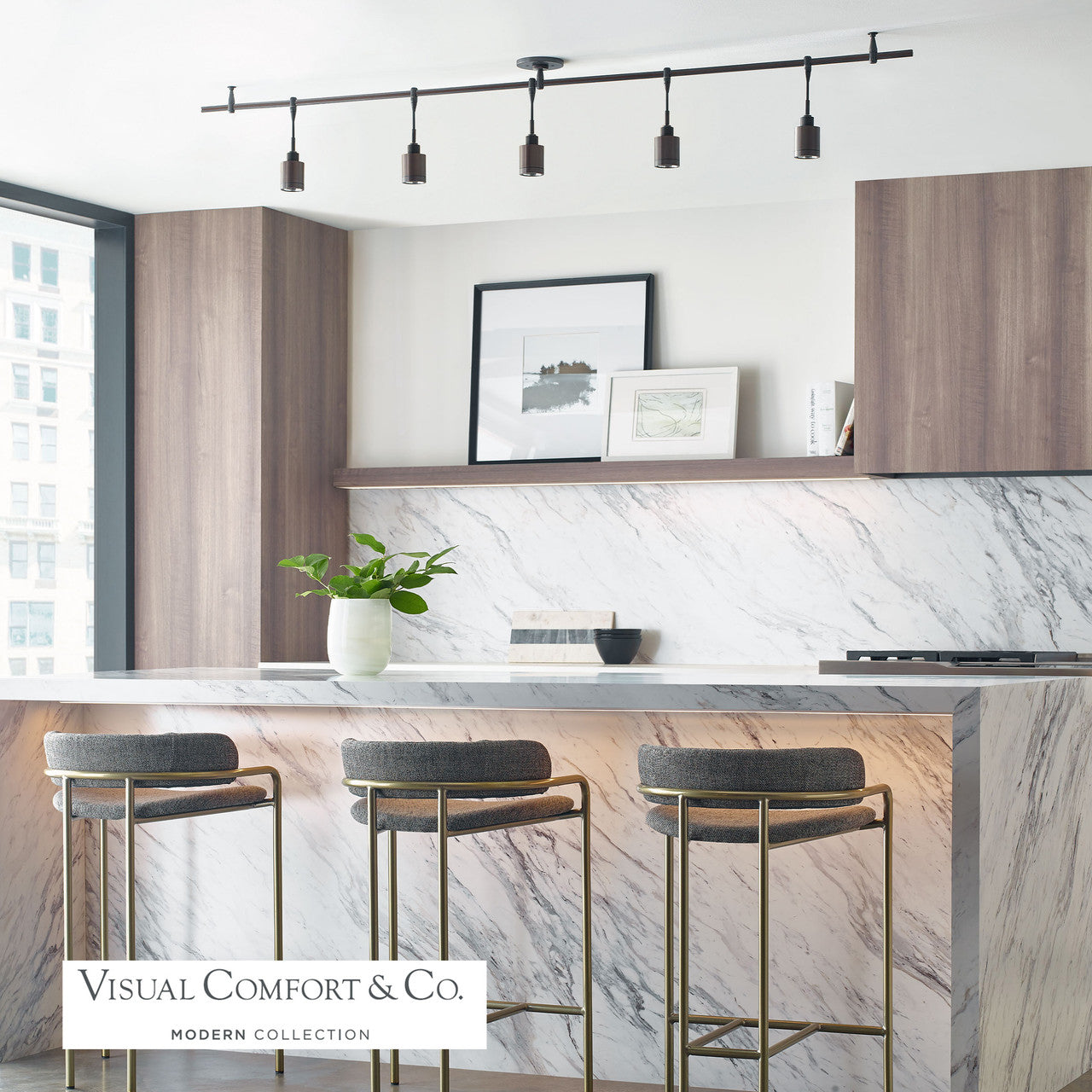 Visual Comfort Modern Tellium Head MonoPoint