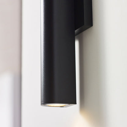 Chara Outdoor Wall Sconce, LED, Black, 17.25"H (700OWCHA93017BUDUNVS 70P9D78)