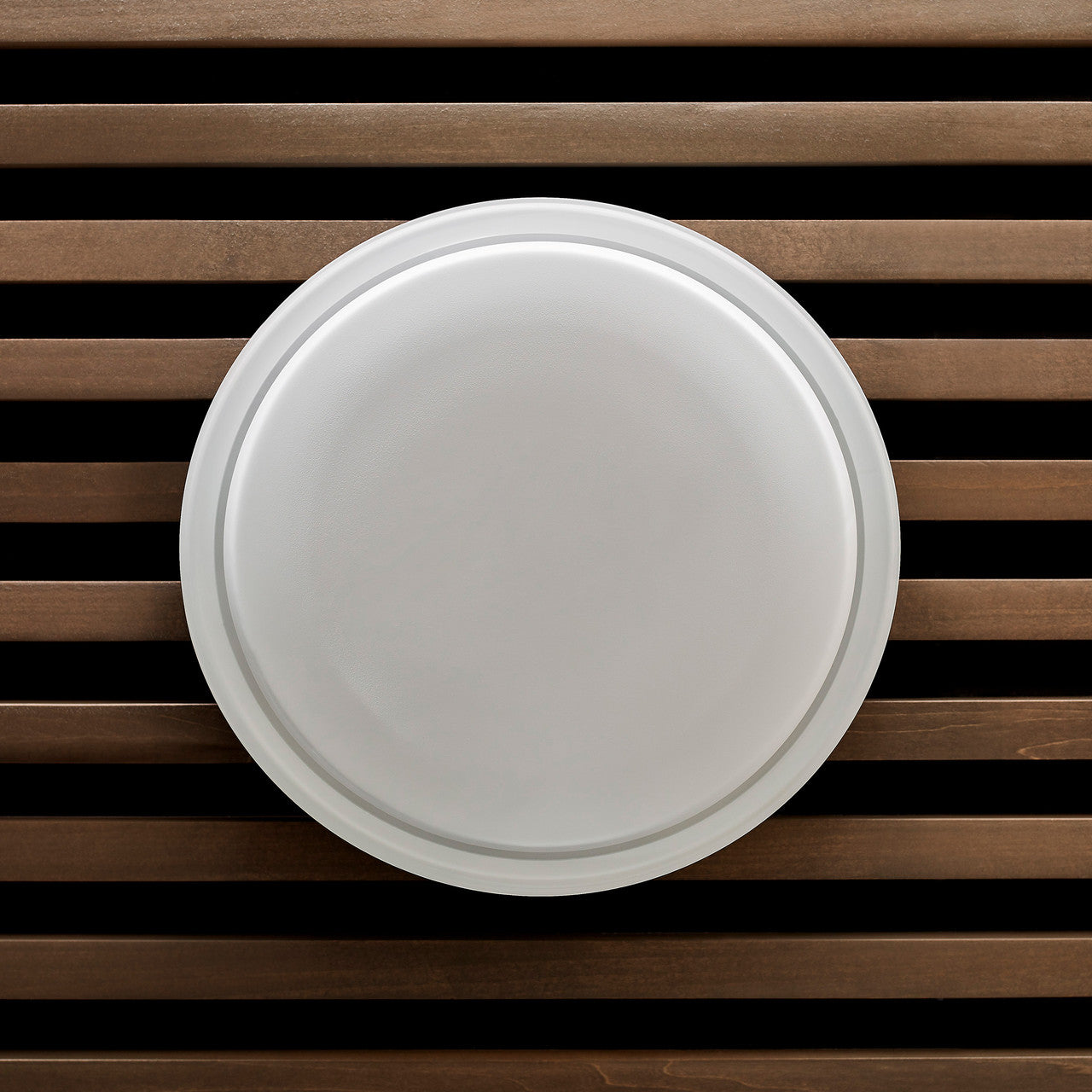 Visual Comfort Modern Cirque Outdoor Wall/Flush Mount Black, Charcoal
