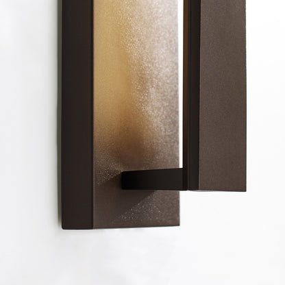 Nate Outdoor Wall Sconce, 1-Light, LED, Bronze, 17"H (700OWNTE17Z-LED930 70PD9YR)
